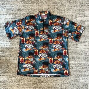 Vintage‎ 90s Sugoi Cycling Jersey Size L AOP All Over Print Rare
